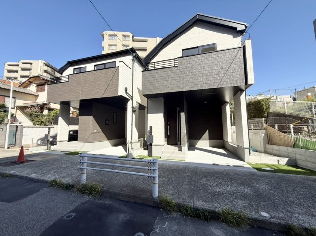 新築戸建　西宮市一ケ谷町　B号棟の前面道路含む現地写真