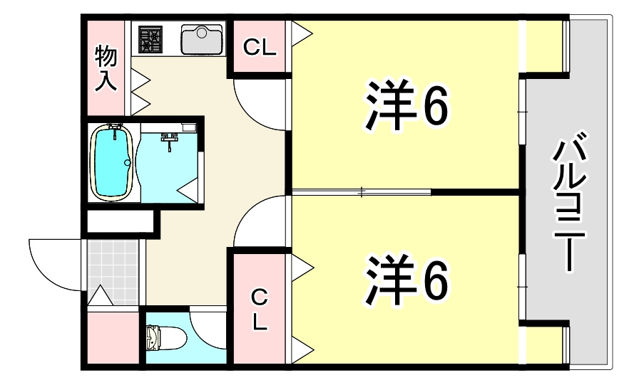 メゾン大和7号館の間取り