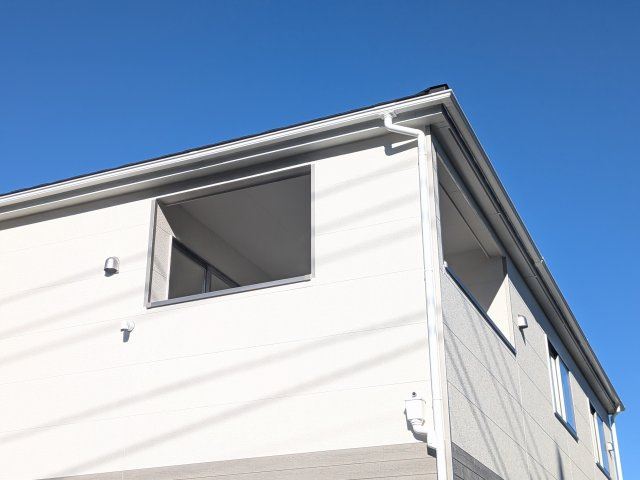 常陸太田市増井町　第1　新築戸建て　１号棟のバルコニー