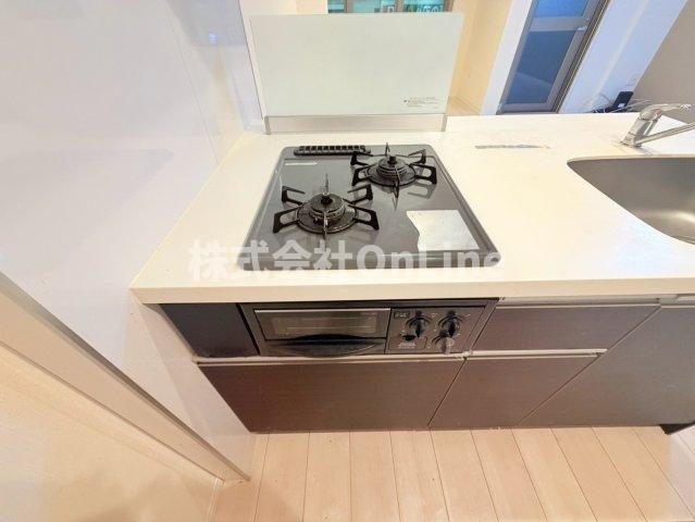八尾市跡部北の町１丁目の賃貸マンションのキッチン