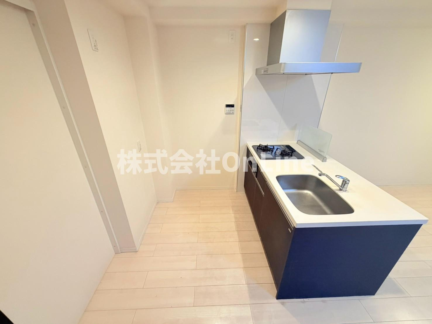八尾市跡部北の町１丁目の賃貸マンションのキッチン