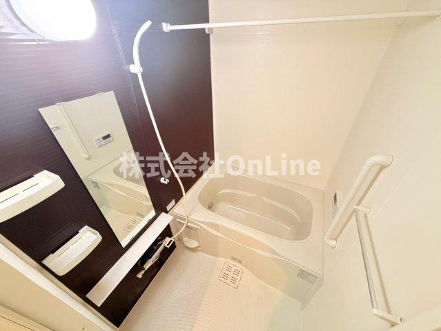 八尾市跡部北の町１丁目の賃貸マンションの浴室