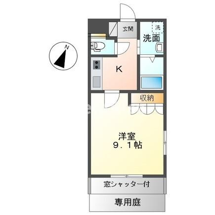 グランチェスタ ＷＥＳＴの間取り|間取図