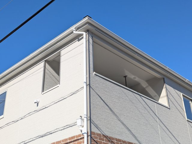 常陸太田市増井町　第1　新築戸建て　3号棟のバルコニー