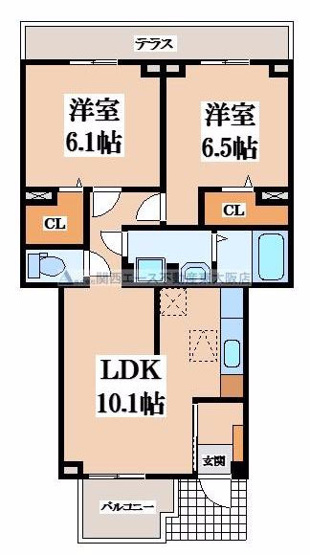 【間取り】 | カイザーヴィラ
