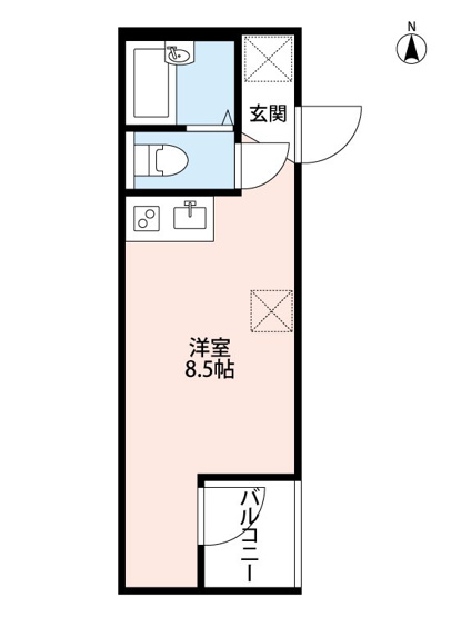 【間取り】 | Cuore Kamata