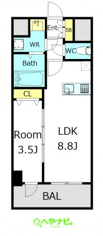 【間取り】 | ファステート東別院シュプール
