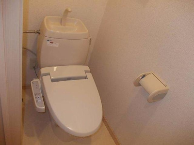 【トイレ】 | シャルマンホームＡ | コンパクトで使いやすいトイレです