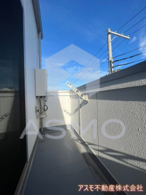【バルコニー】 | レジデンスコート京橋 | ※同物件　別間取り　参考写真