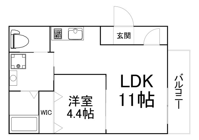 【間取り】 | レジデンスコート京橋