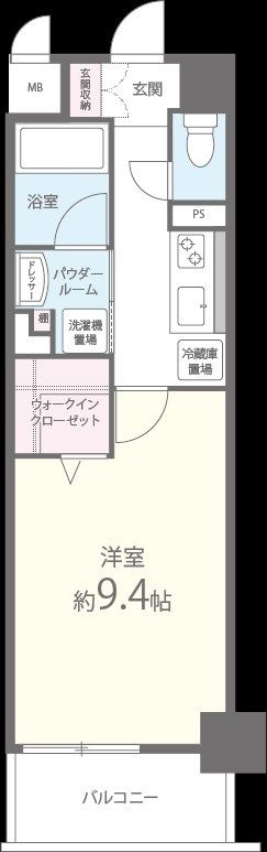 シュロスフォンコウナンの間取り