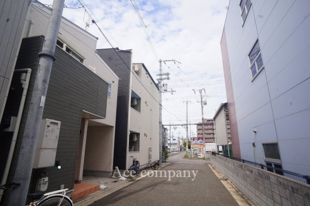 【前面道路含む現地写真】 | 平野区長吉川辺3丁目 | 【前面道路：幅員4.79ｍ☆】