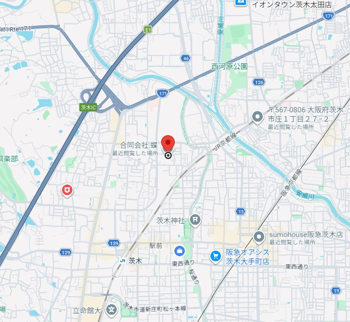 セリーゼウエストの地図