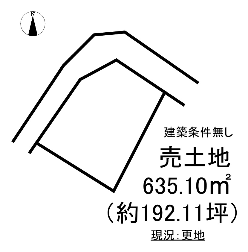 錦町江栗一丁目 売土地