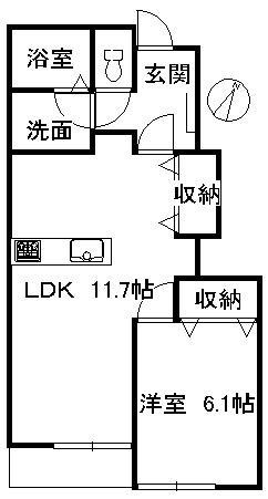 ルミナスの間取り