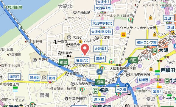 【地図】 | 梅田ウエストレジデンス