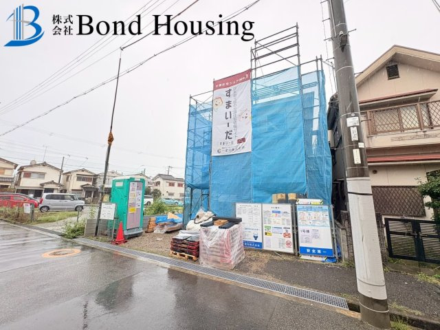 長期優良住宅認定物件　魚住町西岡24期　全1棟の前面道路含む現地写真