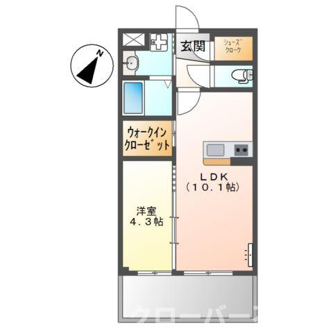 アルファ・スターの間取り