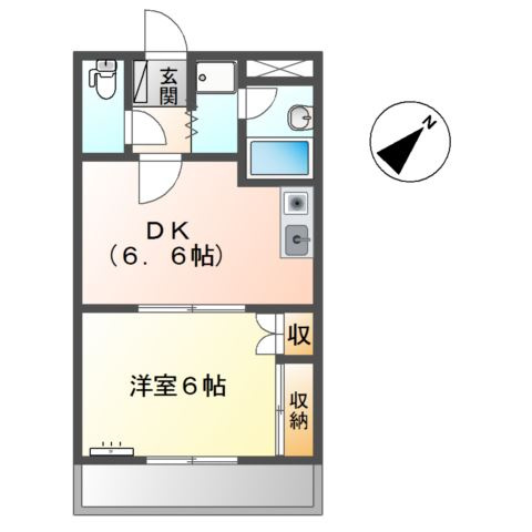 【間取り】 | スカイウィング草間