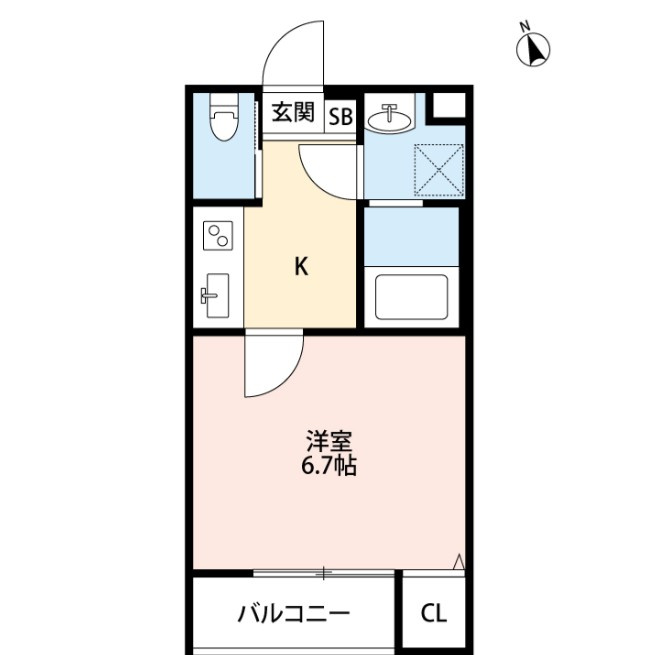 シュプレーム志木の間取り
