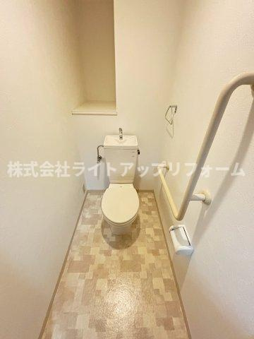サンヴェール神戸のトイレ|ゆったりとした空間のトイレです