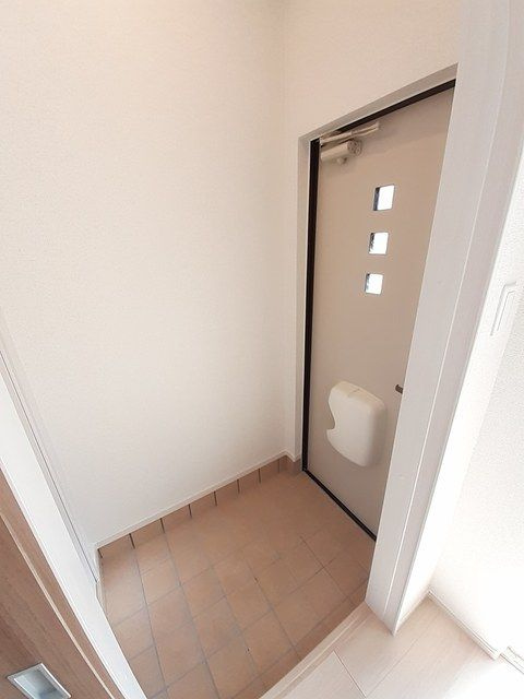 クラール福武Ｃの玄関