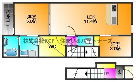L-bloom東櫛原の間取り