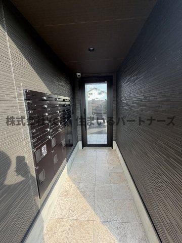 L-bloom東櫛原のロビー|建物の内部です