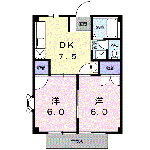 ロイヤルシャルムの間取り