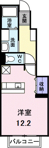 ミッテ．タカラＡの間取り