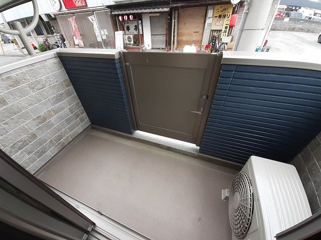 ソフィアコート加古川のバルコニー