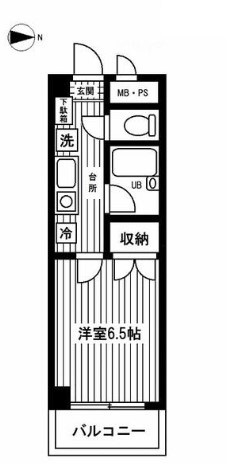Ｋ’ｓフラット２００３の間取り