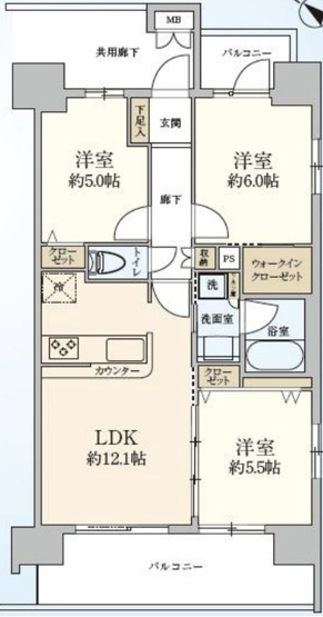 【間取り】 | ラクセシア鴻巣駅前