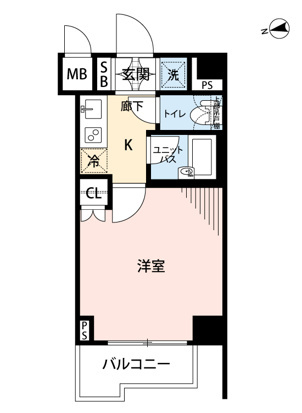 【間取り】 | ルーブル狛江-再契約型-