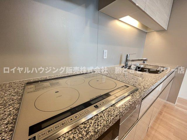 ディスポーザー付きのキッチン