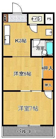 アドバンス弐番館【キャッシュバック対象】の間取り