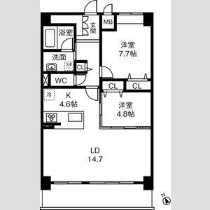 【間取り】 | レジーナヒルズ覚王山