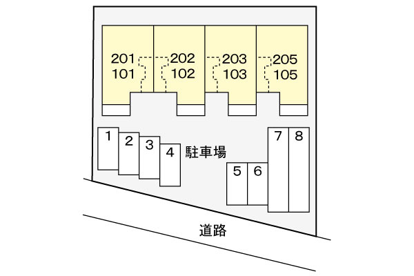 【区画図】 | フィオーレ1