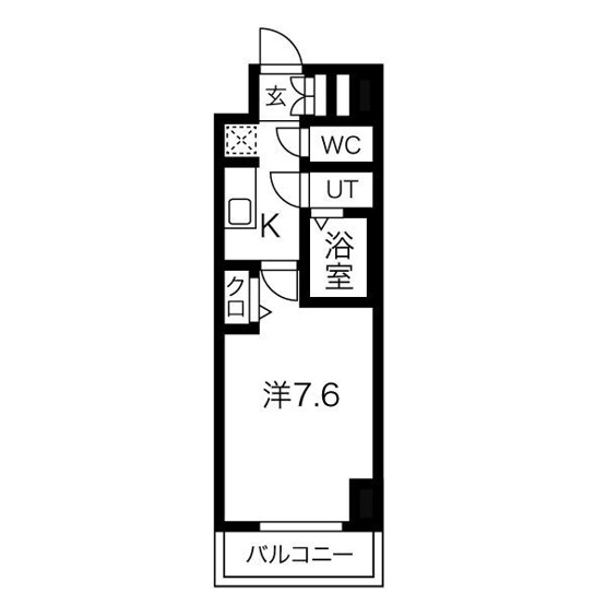 【間取り】 | ディアレイシャス尾頭橋