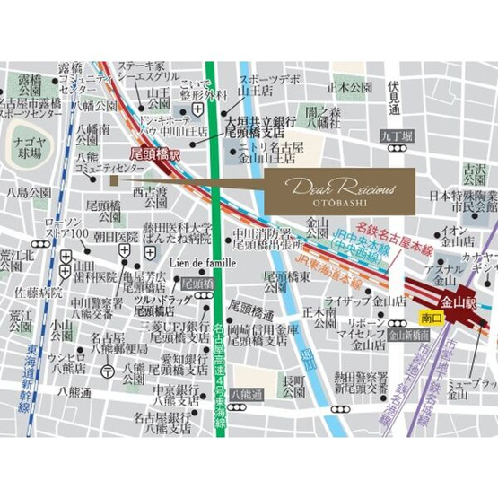 【地図】 | ディアレイシャス尾頭橋