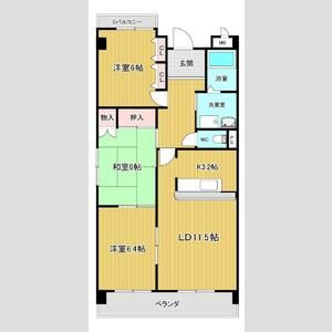 【間取り】 | エルグランデ豊が丘