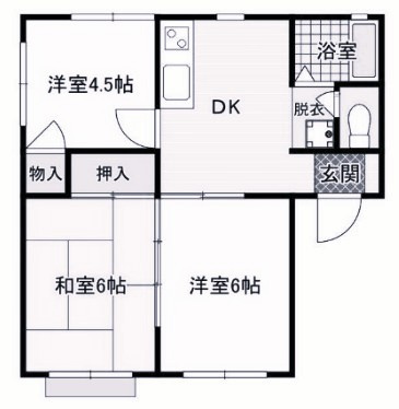 【間取り】 | ペアメゾンA棟