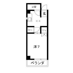 【間取り】 | アリエ汐田Ⅰ