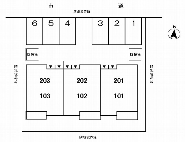 【駐車場】 | クインテット　ハーモニー