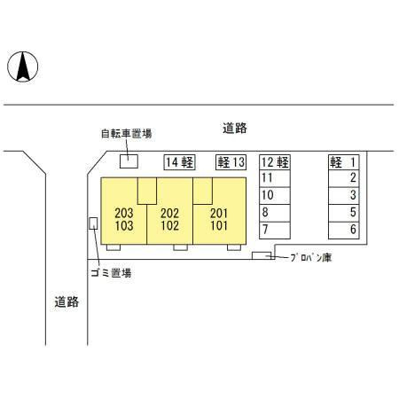 グランノワールの区画図|他社様掲載物件もまとめてご紹介、ご案内可能です(^^)/