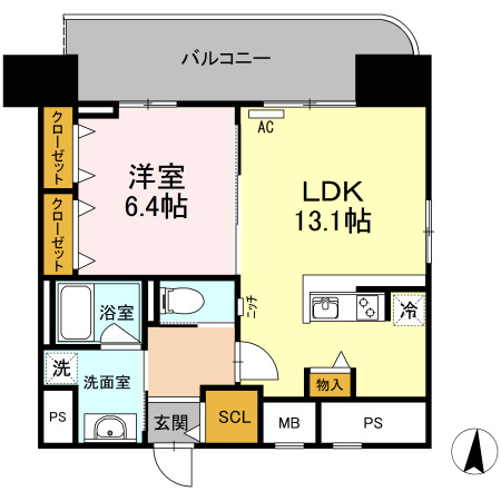 ＣＡＳＡ９４の間取り