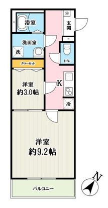 NOBLE宮原の間取り