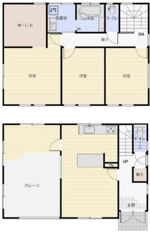 【間取り】 | 行田市大字持田　中古戸建