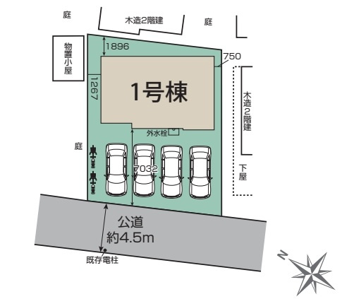 北本市西高尾7丁目　6期　新築戸建て　01