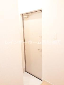 ローレル　ハイムの玄関